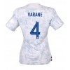 Frankrike Raphael Varane #4 Bortedrakt Kvinner VM 2022 Kortermet